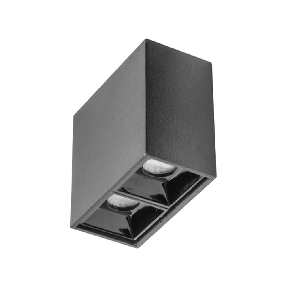 LUMINARIO TECHO PINTUAL RECTANGULAR DE LED BLANCO CALIDO 4W OPTICA 30G NGO ILUMILEDS