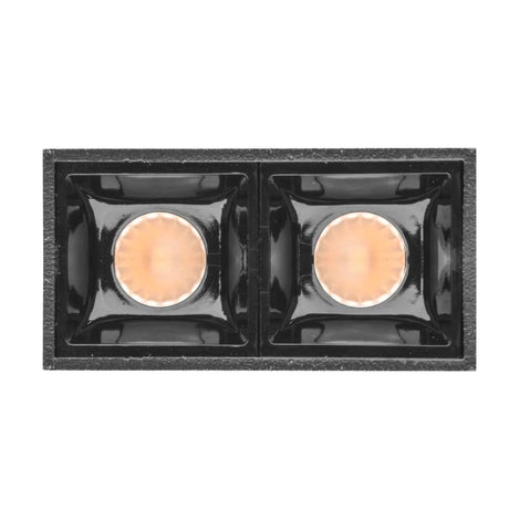 LUMINARIO TECHO PINTUAL RECTANGULAR DE LED BLANCO CALIDO 4W OPTICA 30G NGO ILUMILEDS