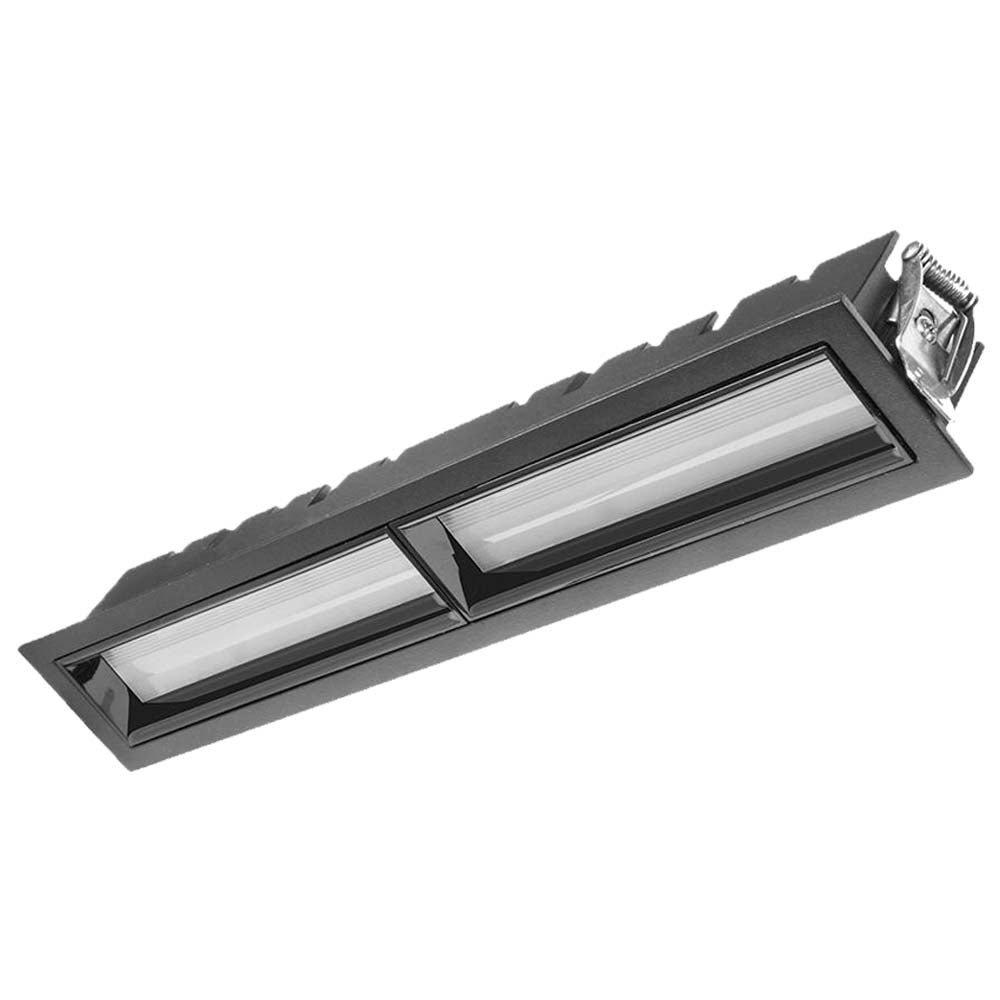LUMINARIO FLOOD LED 20W OPTICA 120 EMPT. ALUMINIO ACABADO NEGRO 85-277V  IP20 MCA ILUMILEDS
