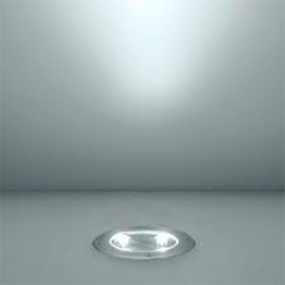 LUMINARIO SOLAR EMPOTRAR REDONDO LED ACERO INOXIDABLE 4W BLANCO CALIDO 120 CON SENSOR DE OBSCURIDAD BATERIA LITIO 1.2V 600MAH INCLUYE HOUSING IP67 **NO PISAR** ILUMILEDS