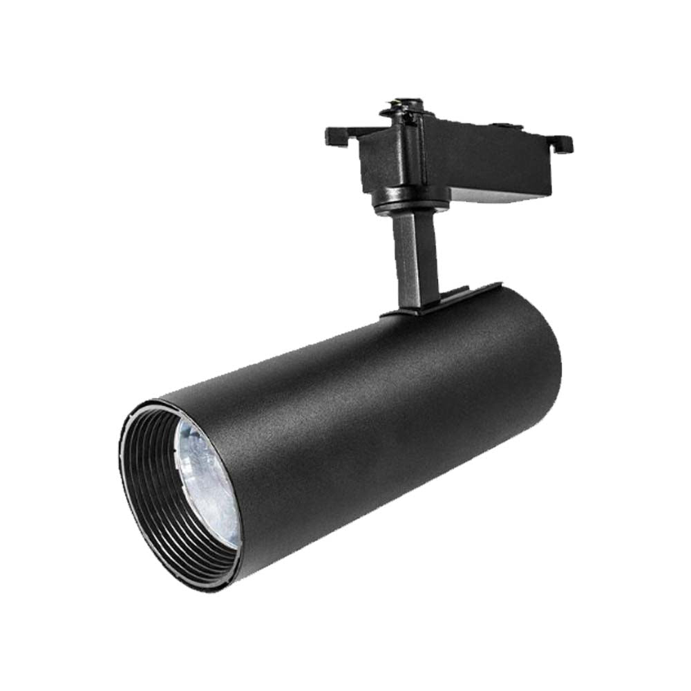 LUMINARIA P/RIEL ELECTRIFICADO NEUTRO 12W 36 SOB. ACAB.NEGRO 85-265VCA IP20 ILUMILEDS