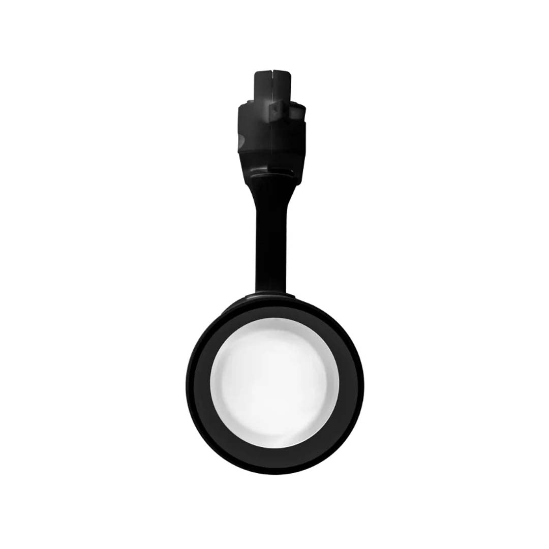 LUMINARIO PARA RIEL FOCO GU10 35 W COLOR NEGRO ILUTLAGU1018B ILUMILEDS