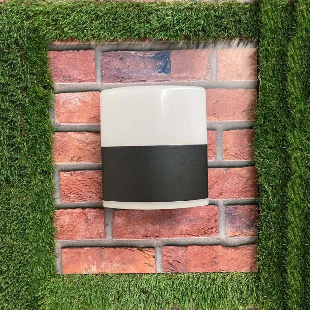 ARBOTANTE LED JAN430 12W ALUMINIO NEGRO CALIDO