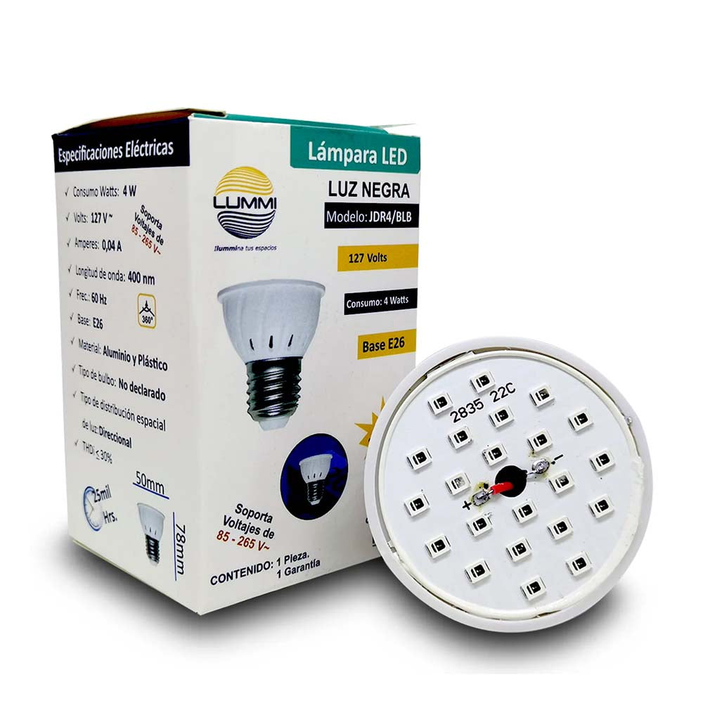 LAMPARA LED BLB LUZ NGA E26 4W 85-265V