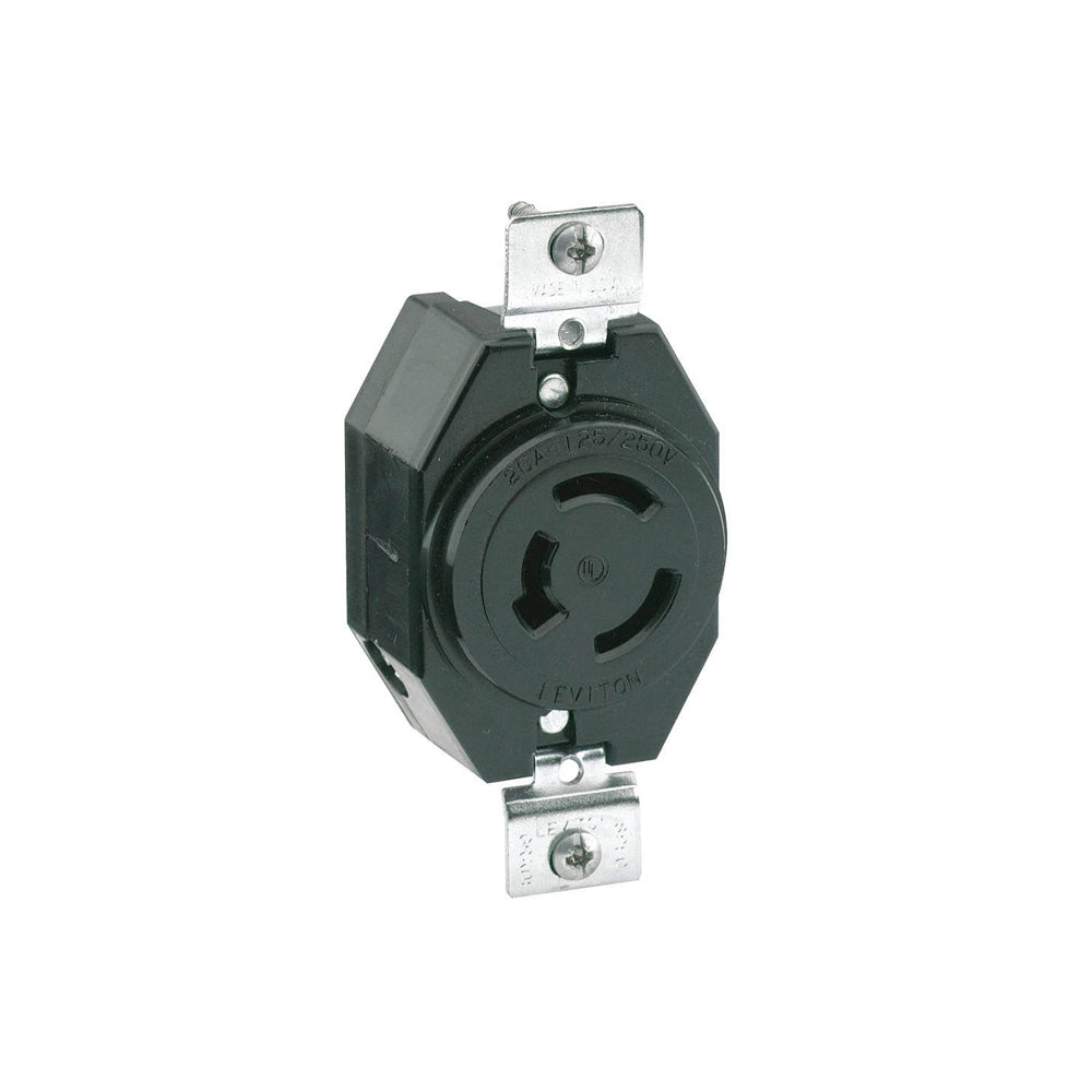 CONTACTO FIJO MED VTA 3P-3H 20A. 125/250V.