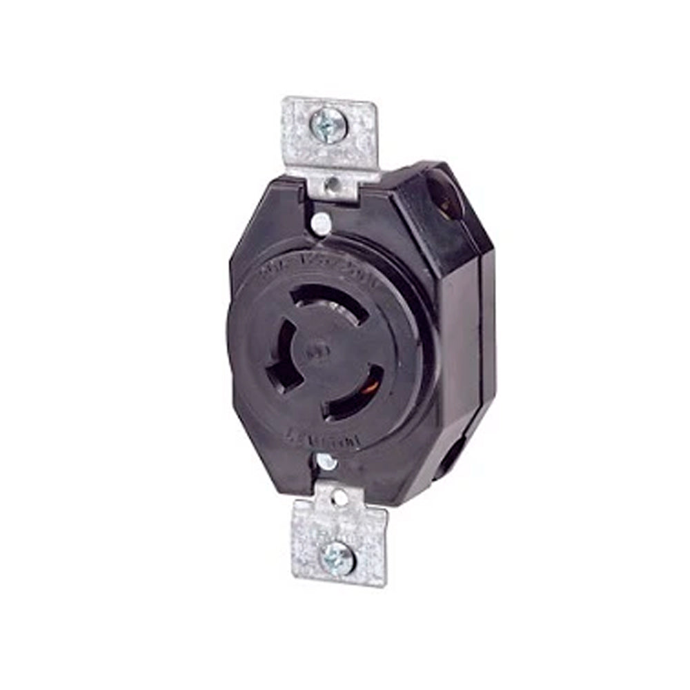 CONTACTO FIJO MED VTA 3P-3H 20A. 125/250V.