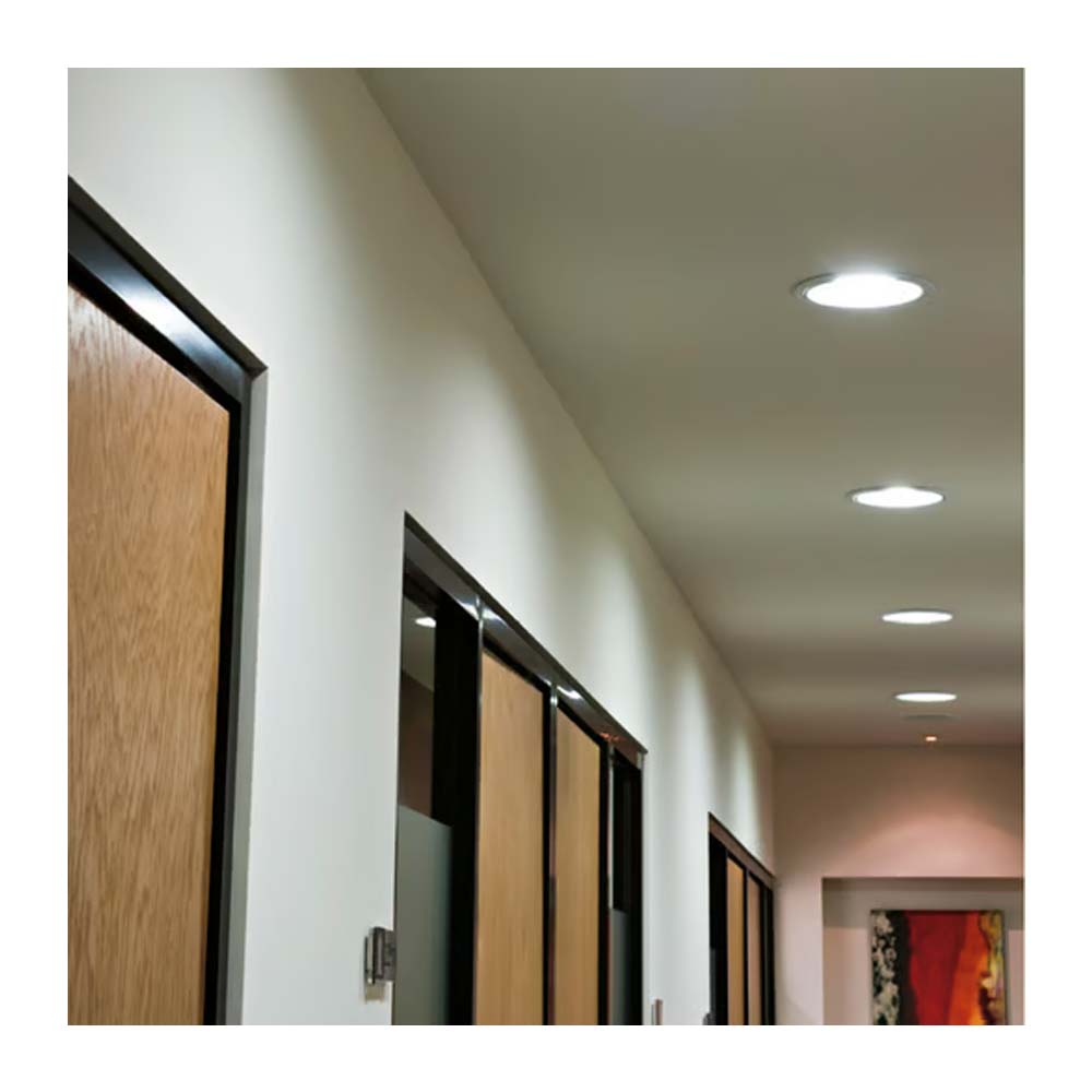 KIT DE 7 PIEZAS DE LAMPARA DE INTERIOR LED TECNOLITE VOLANS I 9W LUZ BLANCA NEUTRA