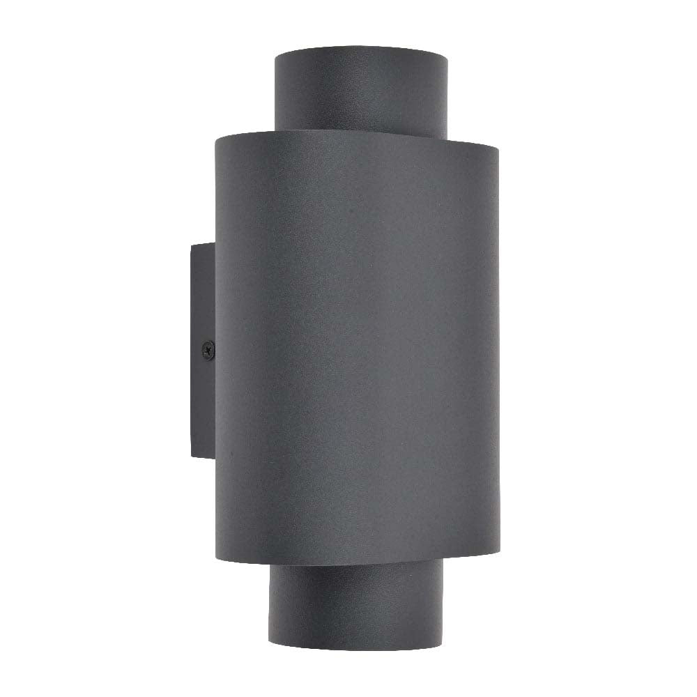 KIT DE 2 PIEZAS DE LUMINARIO EXT S/LAMPGU10 100-240V NEGRO