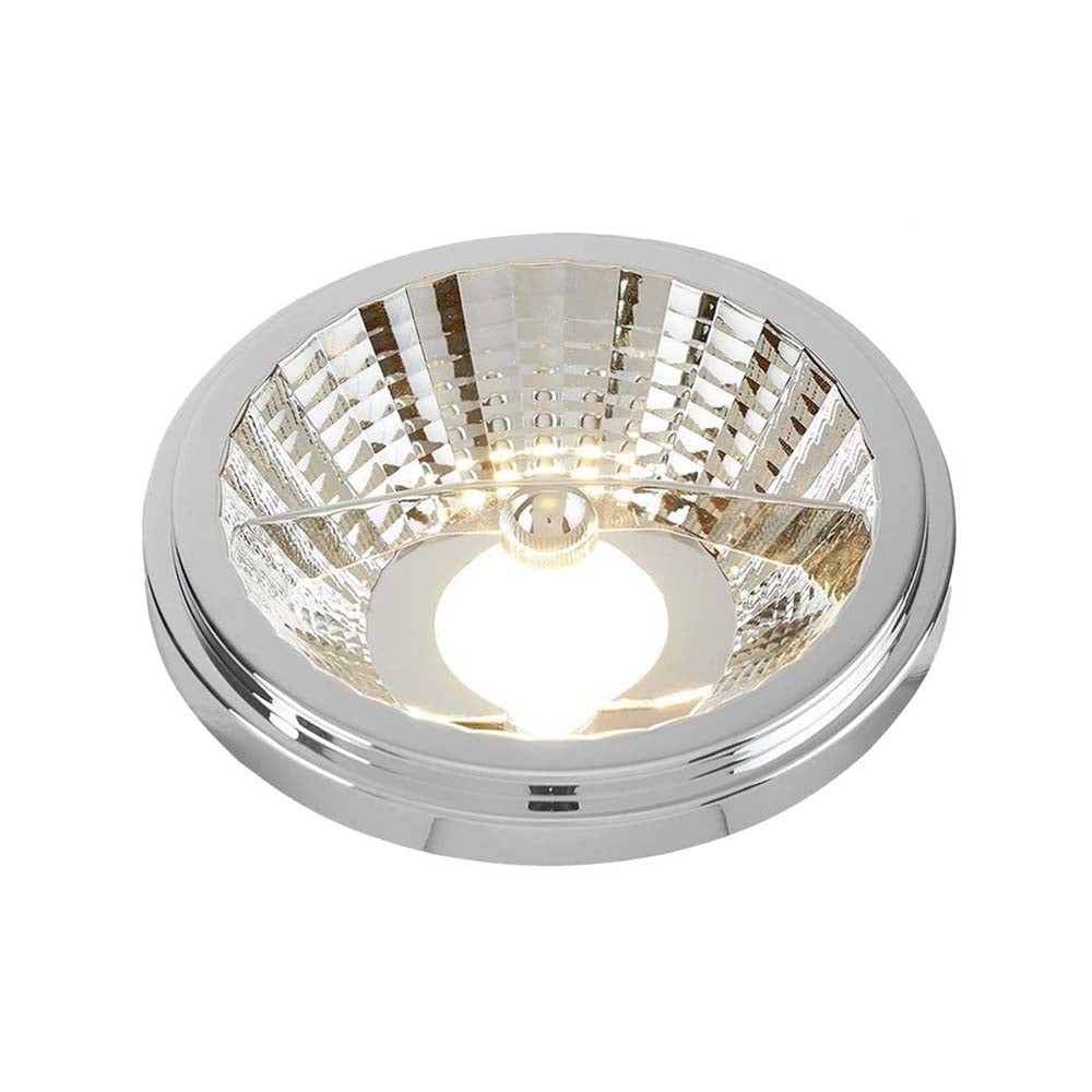 KIT DE 2 FOCOS LED MODELO CAPELA ATENUABLE 10W LUZ SUAVE CALIDA BASE G53 COLOR BLANCO TECNOLITE