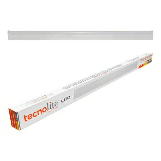 KIT DE 14 PIEZAS DE LAMPARA REGLETA LED INTERCONECTABLE 56.9CM SOBREPONER 10W LUZ CALIDA BRILLANTE NO ATENUABLE