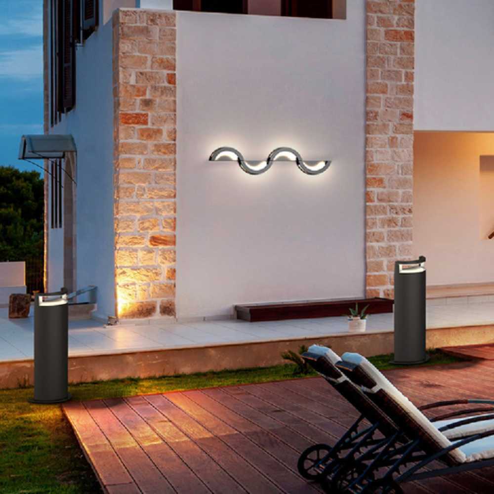 KIT DE 2 PIEZAS DE EXT LED SP 10W100-240V500LM3000K N TALITHA TECNOLITE