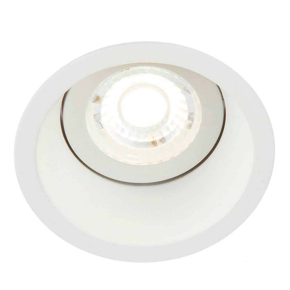 KIT DE 4 PIEZAS DE LÁMPARA EMPOTRABLE TECNOLITE URANIUM II BASE GX5.3 REDONDO