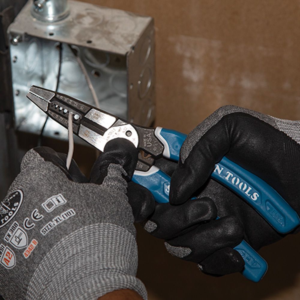 MULTIHERRAMIENTA PONCHADORA/CORTADORA/PELACABLES ALTA RESISTENCIA 8-20AWG KURVE KLEIN TOOLS