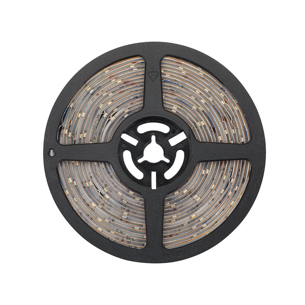 KIT DE 3 PIEZAS DE TIRA LED INT/EXT 12W 100V-240V IRC80 LUZ AMARILLA IP20 CONTROLADOR Y ELIMINADOR IP44 140 25000HR BLANCO/TRANSPARENTE