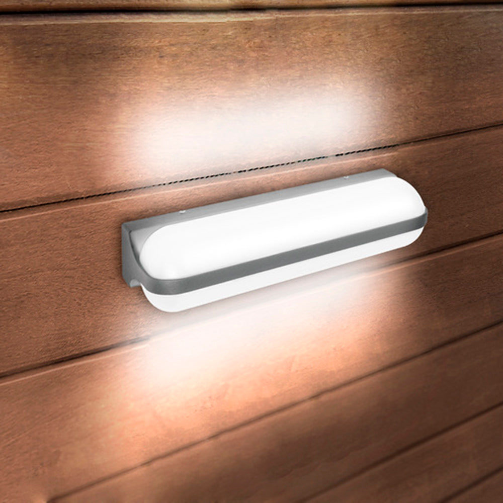 KIT DE 2 PIEZAS DE LAMPARA DE EXTERIOR LED CLAUDIO TECNOLITE PARA SOBREPONER 13W LUZ BLANCA NEUTRA