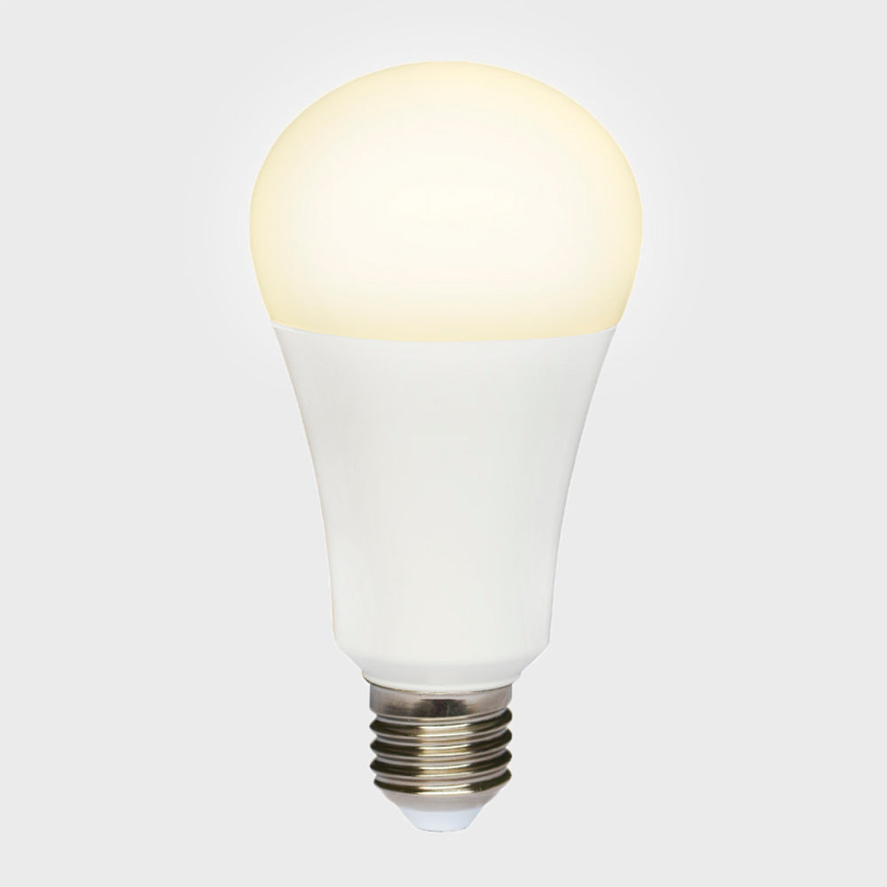 KIT DE 8 PIEZAS DE FOCO LED TECNOLITE 15W ATENUABLE LUZ SUAVE CÁLIDA BASE E27