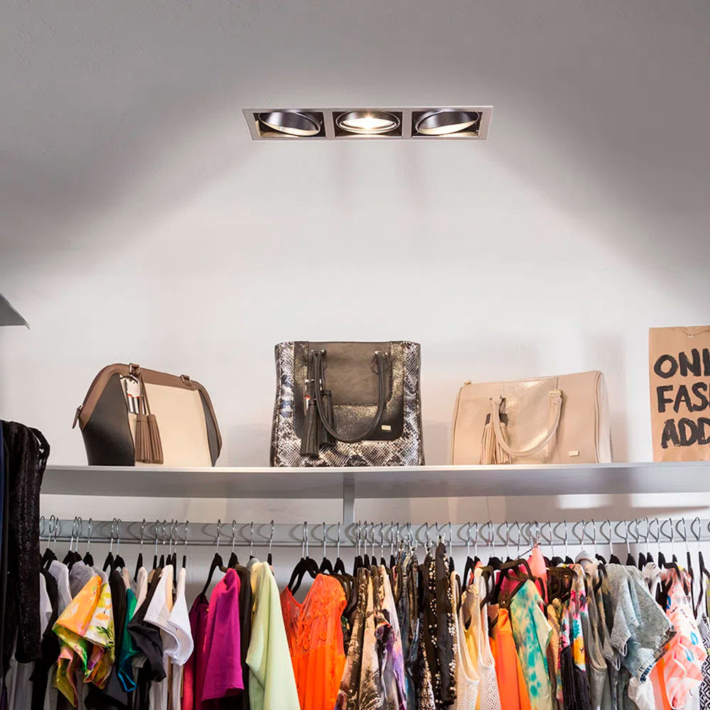 KIT DE 3 PIEZAS DE FOCO LED TECNOLITE ATENUABLE 15W LUZ SUAVE CÁLIDA BASE G53