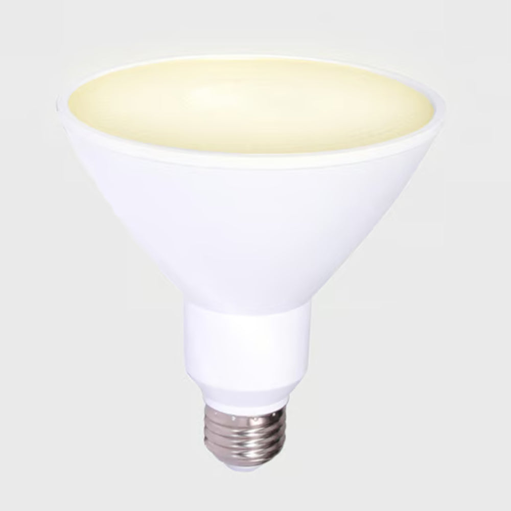 KIT DE 4 PIEZAS DE FOCO LED TECNOLITE PAR38 15W ATENUABLE LUZ SUAVE CÁLIDA BASE E27 *** OFRECER 80494 ***