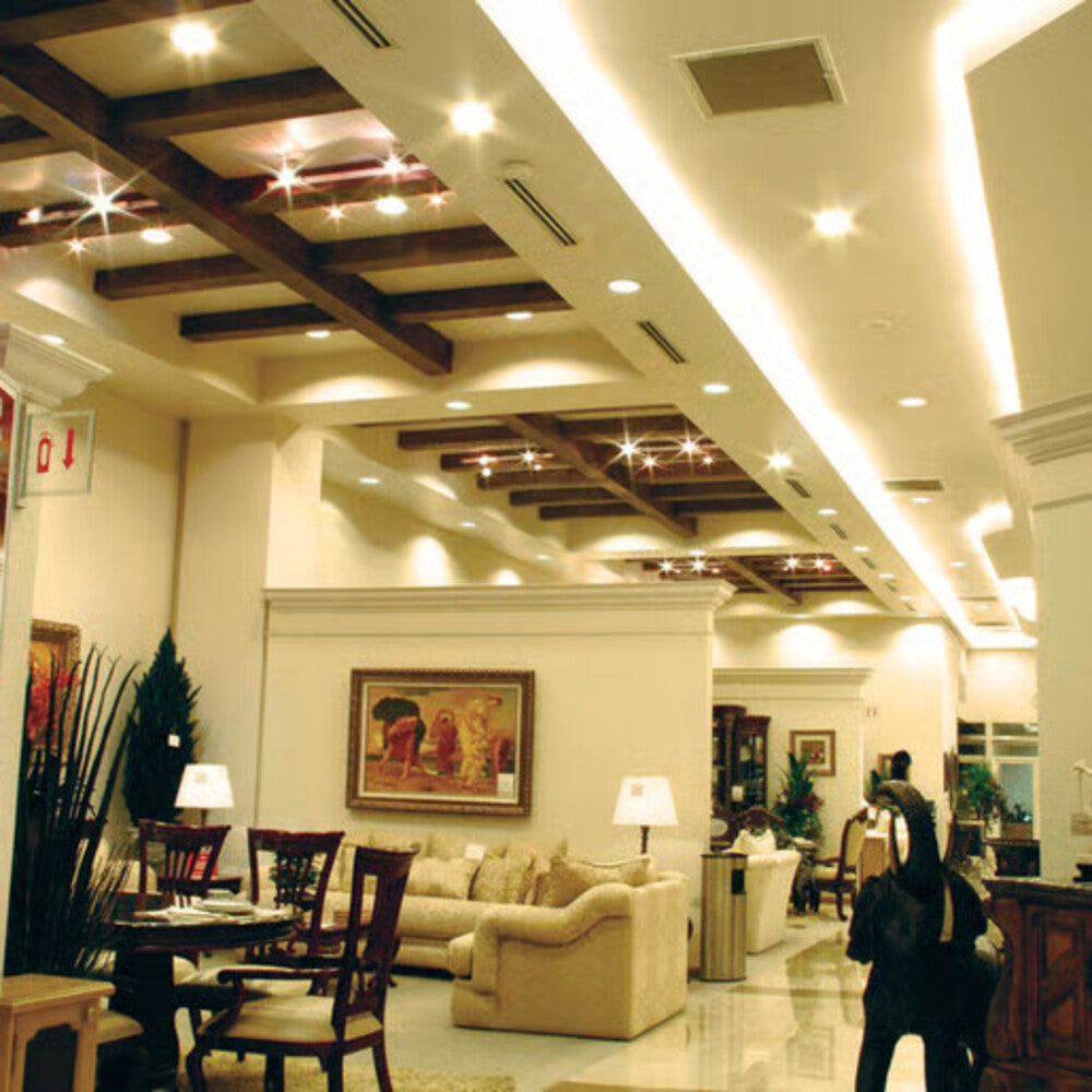 KIT DE 4 PIEZAS DE FOCO LED TECNOLITE PAR38 15W ATENUABLE LUZ SUAVE CÁLIDA BASE E27 *** OFRECER 80494 ***