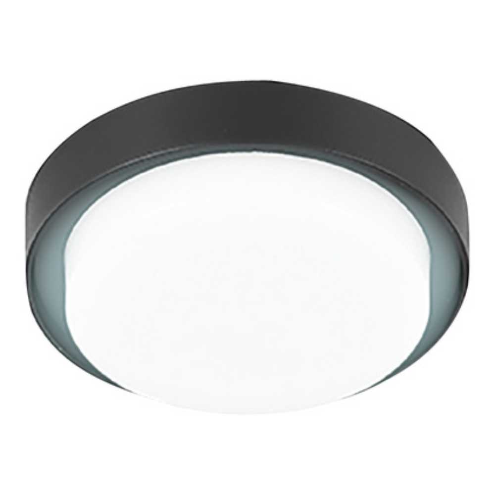 KIT DE 2 PIEZAS DE EXT PLAFONES LED 15W127V6500K NEGRO NENQUE I