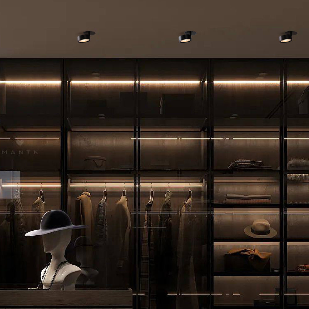 KIT DE 2 PIEZAS DE LAMPARA SPOT LED EMPOTRADO DIRIGIBLE 15W LUZ CALIDA BRILLANTE IRC90 NO ATENUABLE NGO