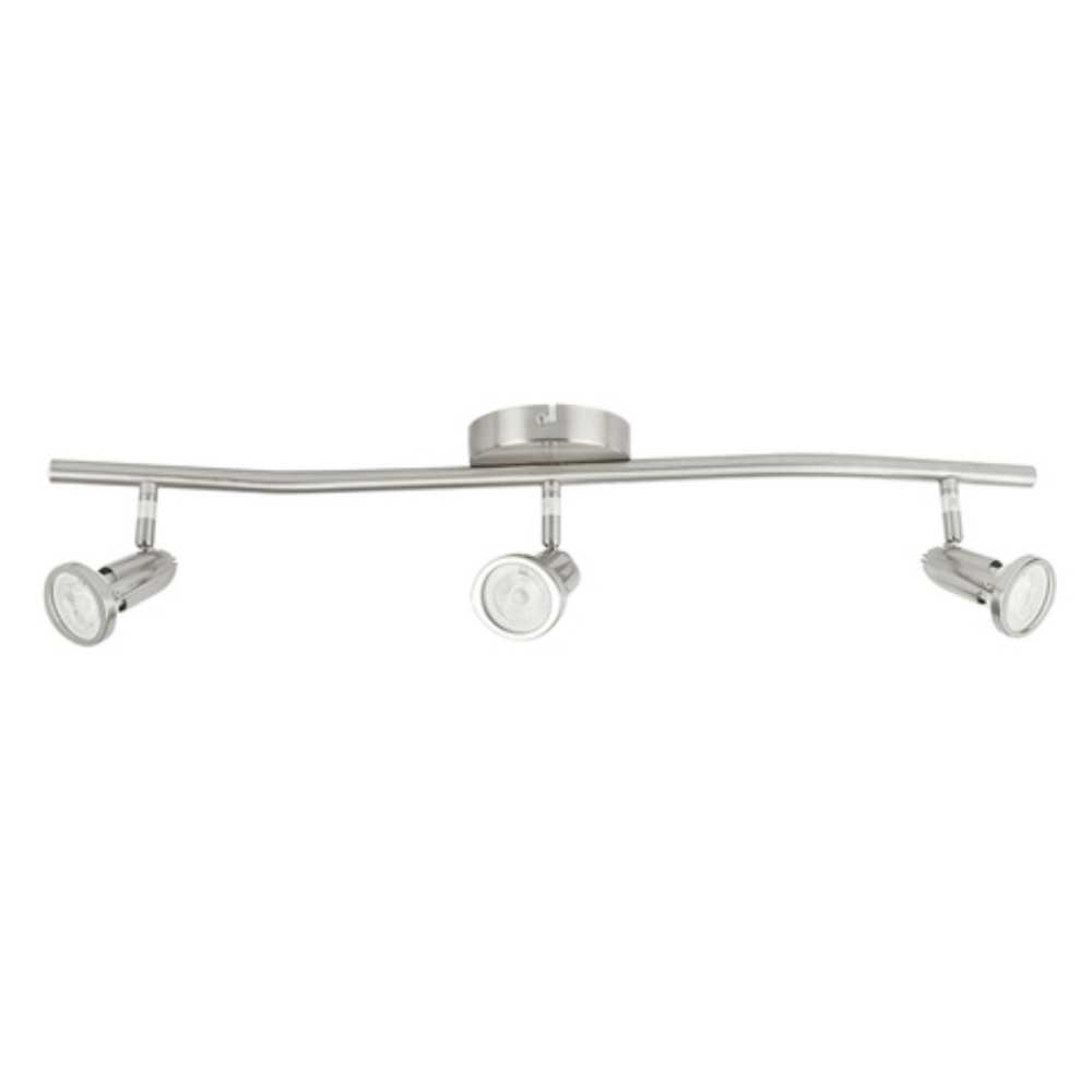 KIT DE 2 PIEZAS DE LUM. INT. SOBREP. SPOT 3X150W. 100-240V. DIRIGIBLE SATINADO BOLOGNIA II