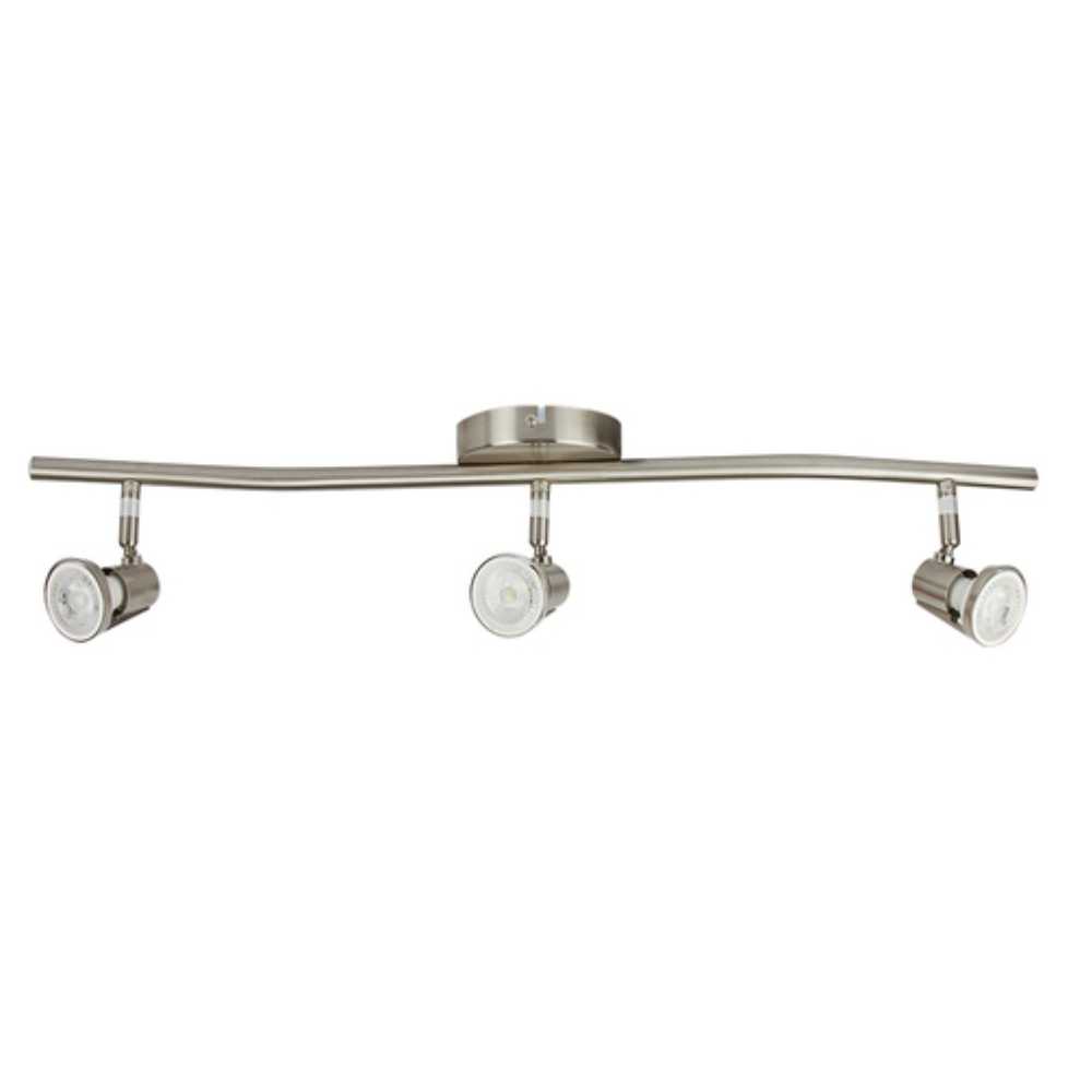 KIT DE 2 PIEZAS DE LUM. INT. SOBREP. SPOT 3X150W. 100-240V. DIRIGIBLE SATINADO BRUSELAS I