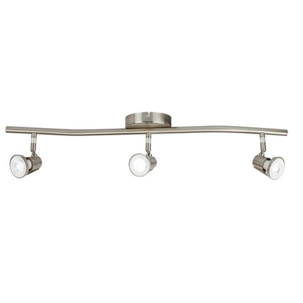 KIT DE 2 PIEZAS DE LUM. INT. SOBREP. SPOT 3X150W. 100-240V. DIRIGIBLE SATINADO BRUSELAS I