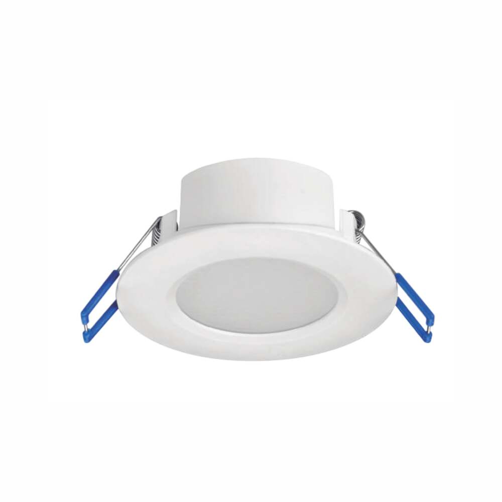 LUMINARIO LED EMPOTRAR EN PLAFÓN DRIVER INTEGRADO BLANCO 5W 2700K 100-277V *** EXHIBIDO ***