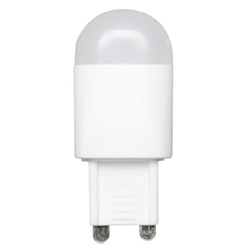 KIT DE 12 PIEZAS DE FOCO LED TECNOLITE ERIDANI II AMPOLLETA 2W LUZ SUAVE CALIDA BASE G9 NO ATENUABLE