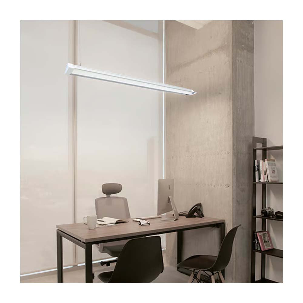 KIT DE 2 PIEZAS DE LAMPARA DE INTERIOR LED DUBHE II TECNOLITE PARA SUSPENDER 38W LUZ BLANCA NEUTRA