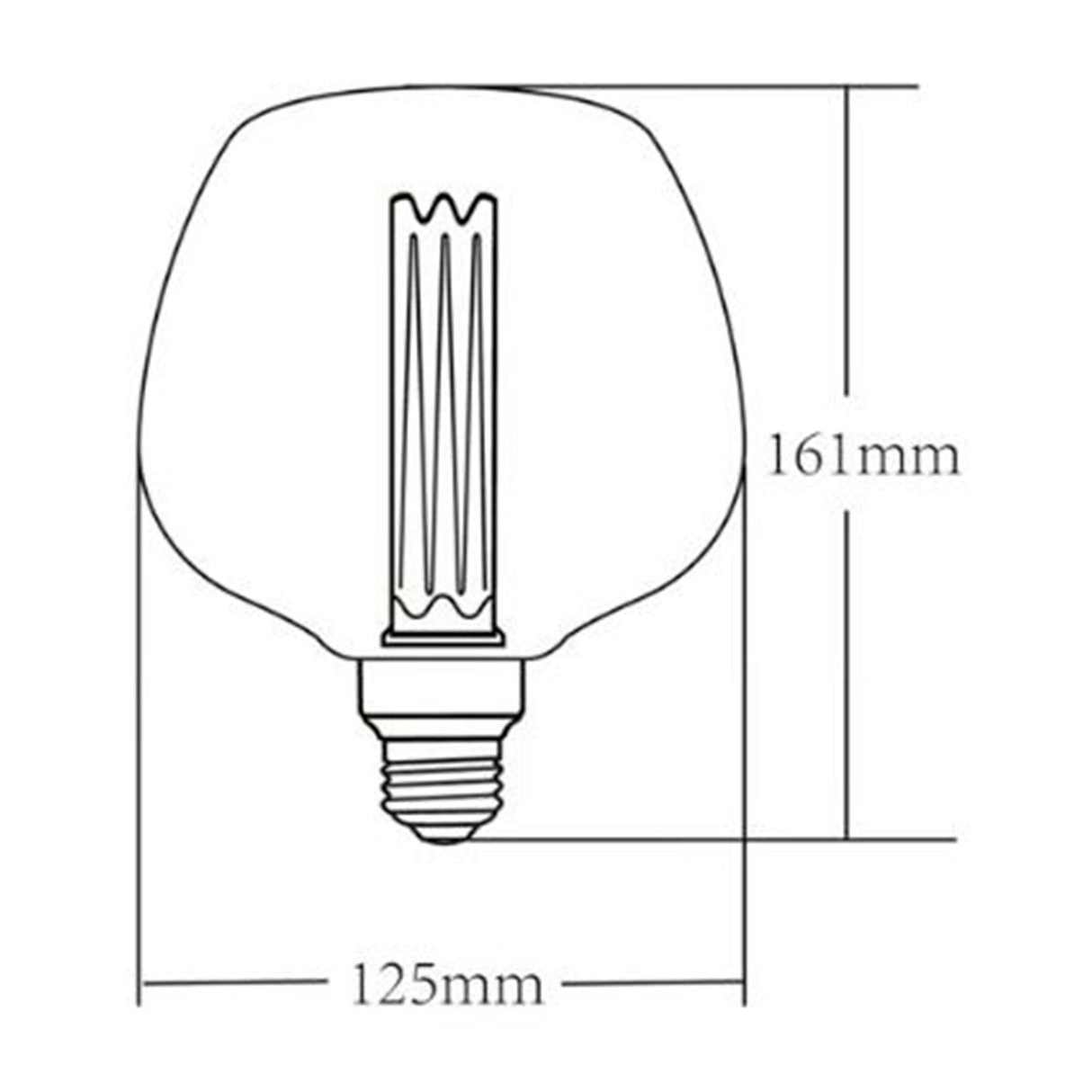KIT DE 3 PIEZAS DE FOCO LED VINTAGE 3.5W/127V. 2000K LUZ SUAVE CALIDA 3DS123LEDFC20VA