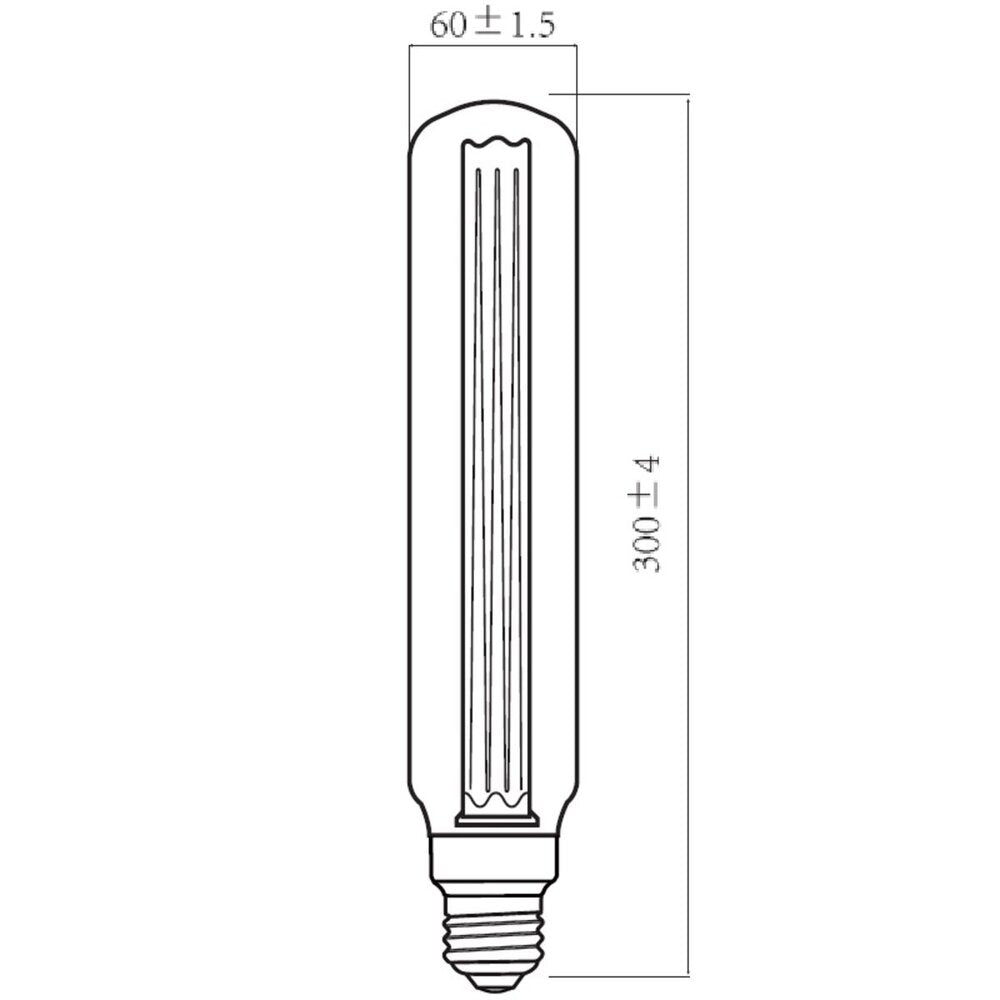 KIT DE 4 PIEZAS DE FOCO LED TECNOLITE ALBIREO II VINTAGE ATENUABLE 3.5W LUZ SUAVE CÁLIDA BASE E27