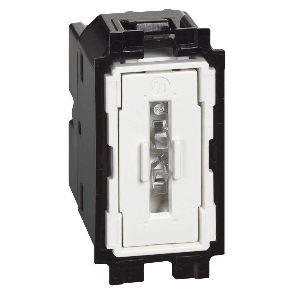 PULSADOR COLOR 1 MODULO 10A 127-250V MCA LIVING NOW