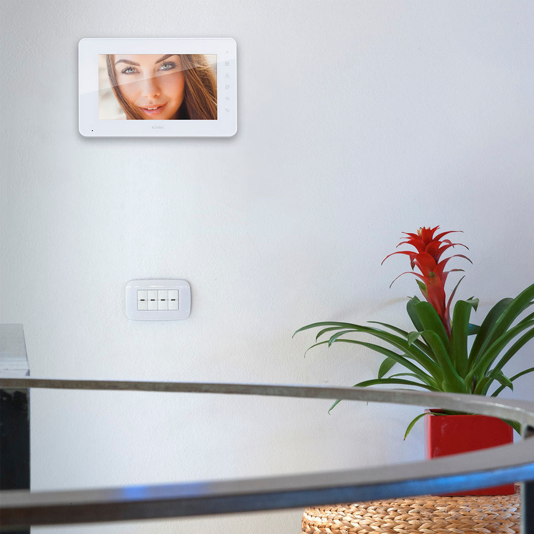 PANTALLA ADICIONAL 7" MANOS LIBRES LCD ELVOX DOOR ENTRY VIMAR