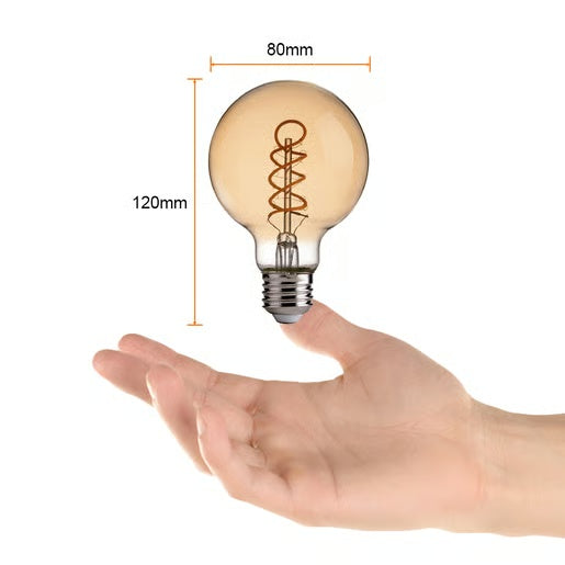 KIT DE 5 PIEZAS DE LAMP DE FILAMENTO LED 5.5W 127V 800LM 6500K