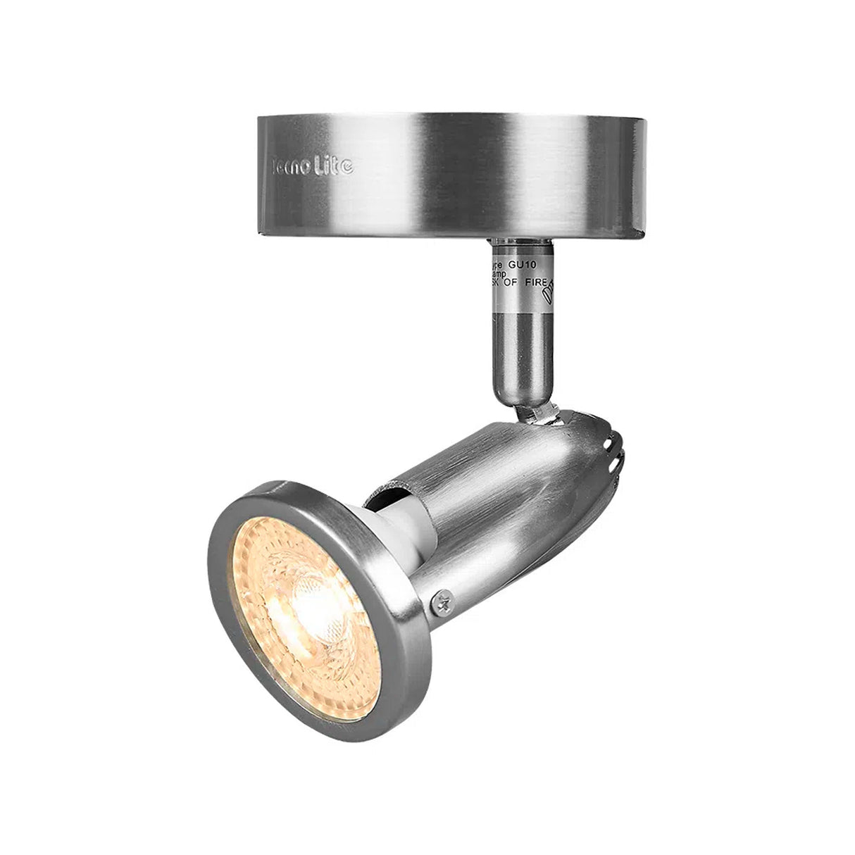 KIT DE 5 PIEZAS DE LÁMPARA DE INTERIOR BOLOGNIA TECNOLITE SPOT DIRIGIBLE BASE GU10 NO INCLUYE FOCO