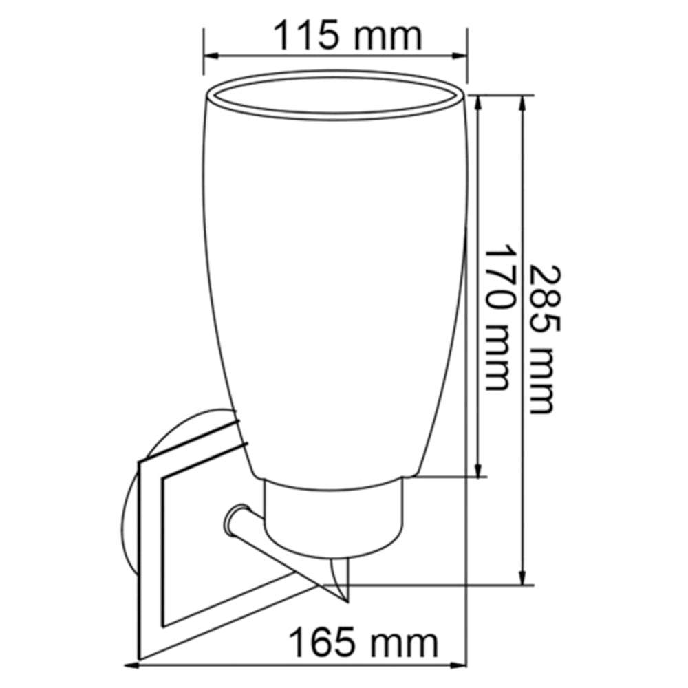 KIT DE 2 PIEZAS DE LAMPARA DE INTERIOR GIBRALTAR TECNOLITE PARA SOBREPONER BASE E27