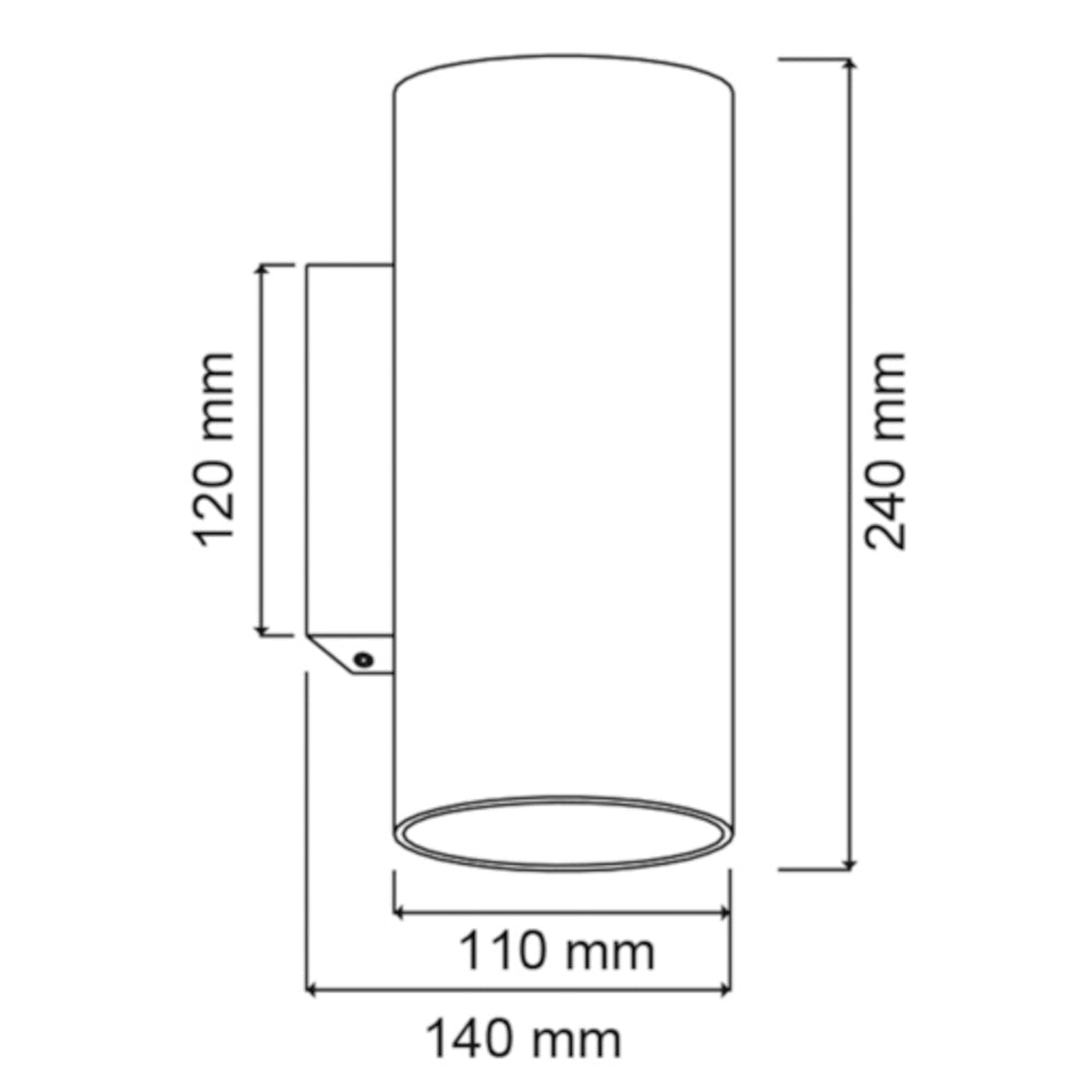 KIT DE 2 PIEZAS DE LÁMPARA DE INTERIOR TECNOLITE FLORENCIA PARA SOBREPONER BASE G9