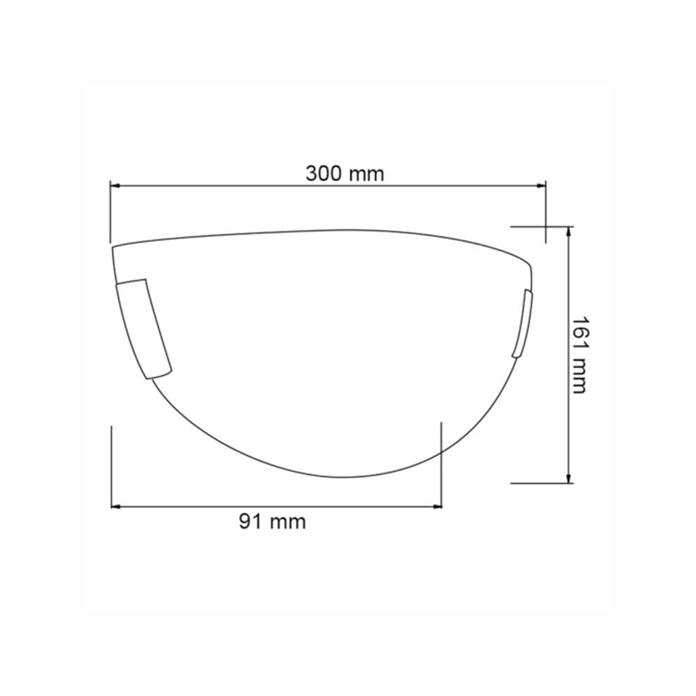 KIT DE 3 PIEZAS DE LAMPARA DE INTERIOR TECNOLITE MARE I PARA SOBREPONER BASE E27