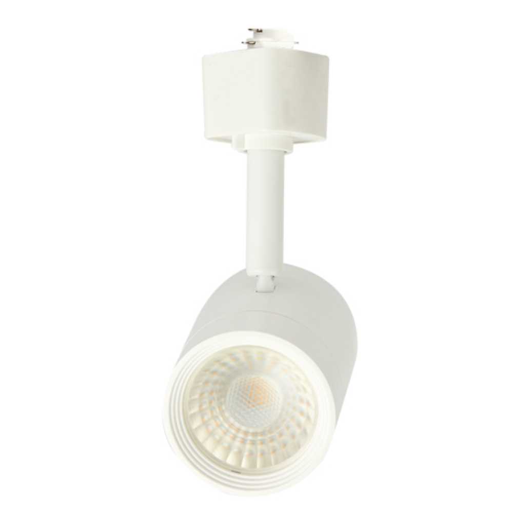 KIT DE 2 PIEZAS DE LAMPARA DE INTERIOR TECNOLITE HALLEY SMART 7W SPOT DE RIEL LUZ RGB Y BLANCA ATENUABLE COMPATIBLE CON APP MOVIL Y ASISTENTES DE VOZ BLANCO