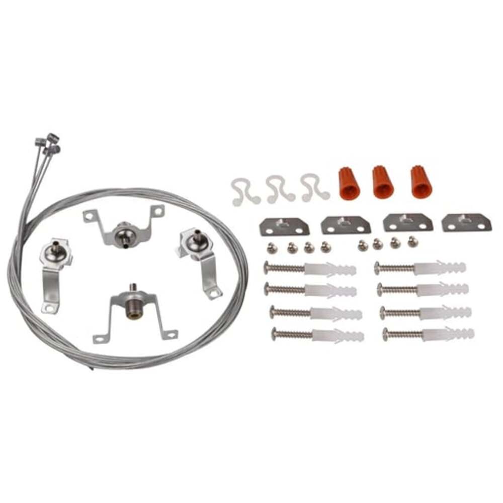 KIT DE 10 PIEZAS DE ACCESORIO DE SUSPENSION 60X60 MCA TECNOLITE