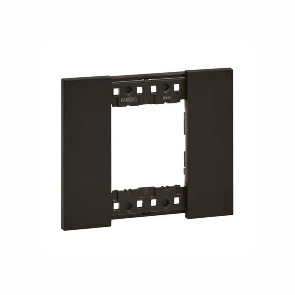 PLACA COLOR NEGRO 2 MOD