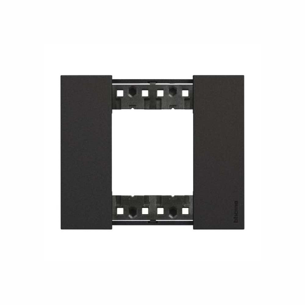 PLACA COLOR NEGRO 2 MOD