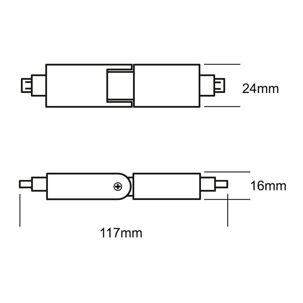 KIT DE 13 PIEZAS DE CONECTOR FLEXIBLE VERTICAL