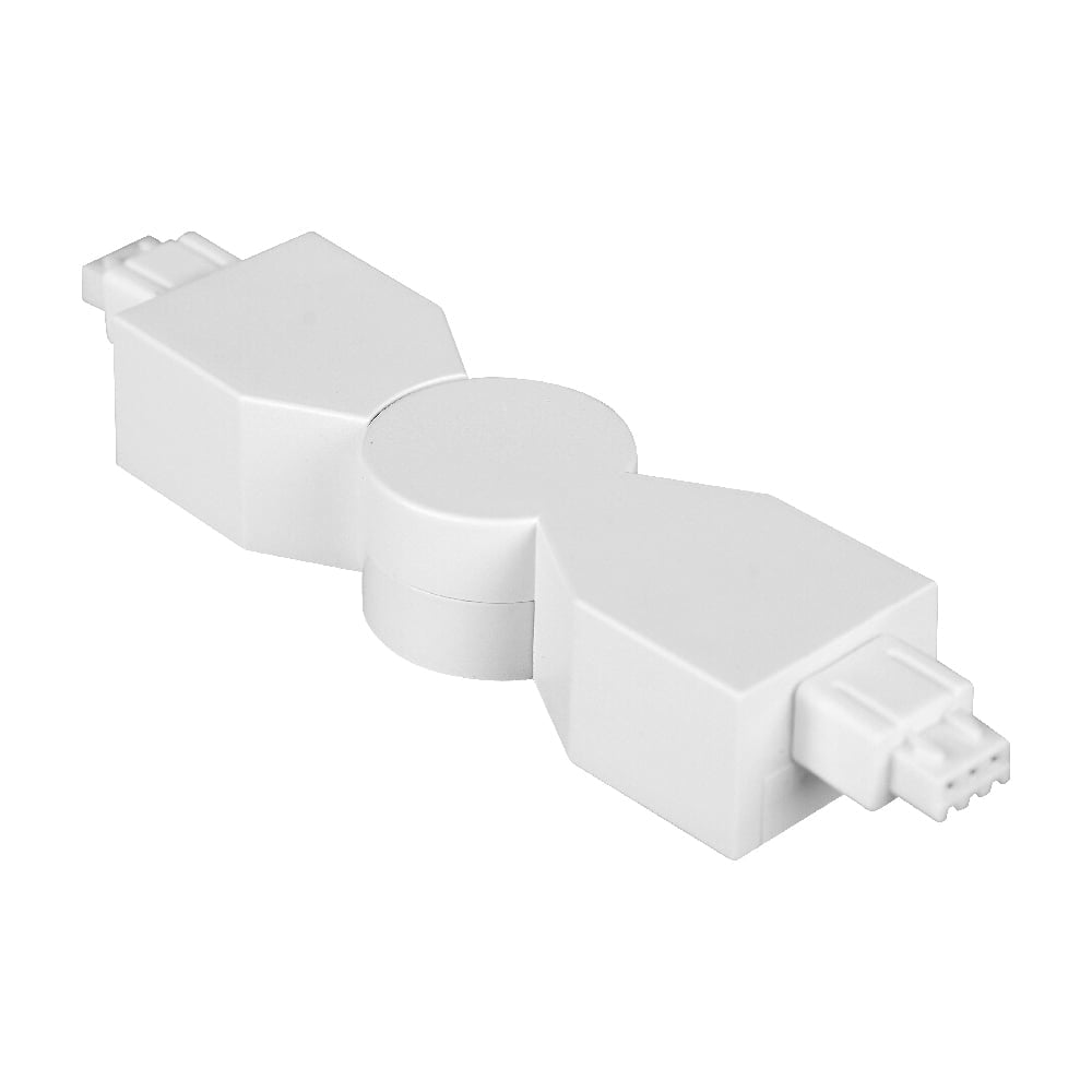 KIT DE 12 PIEZAS DE CONECTOR FLEXIBLE LATERAL 240 BLANCO ADLFCLEDCLB