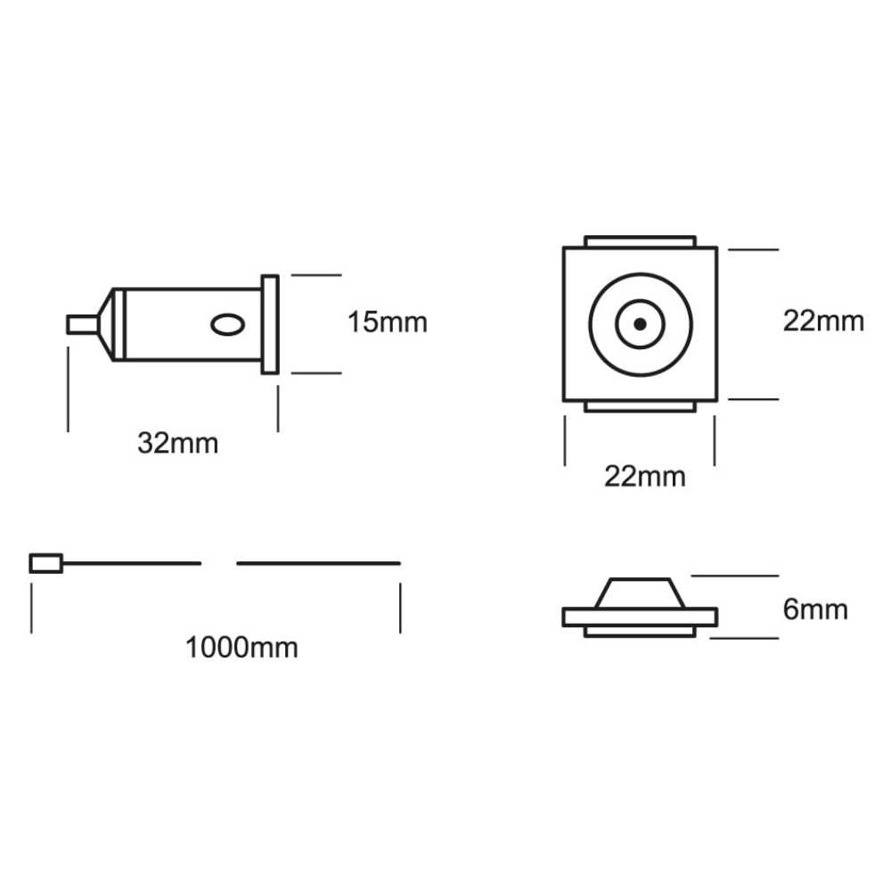 KIT DE 13 PIEZAS DE CABLE DE ACERO PARA SUSPENDER 1 M NEGRO