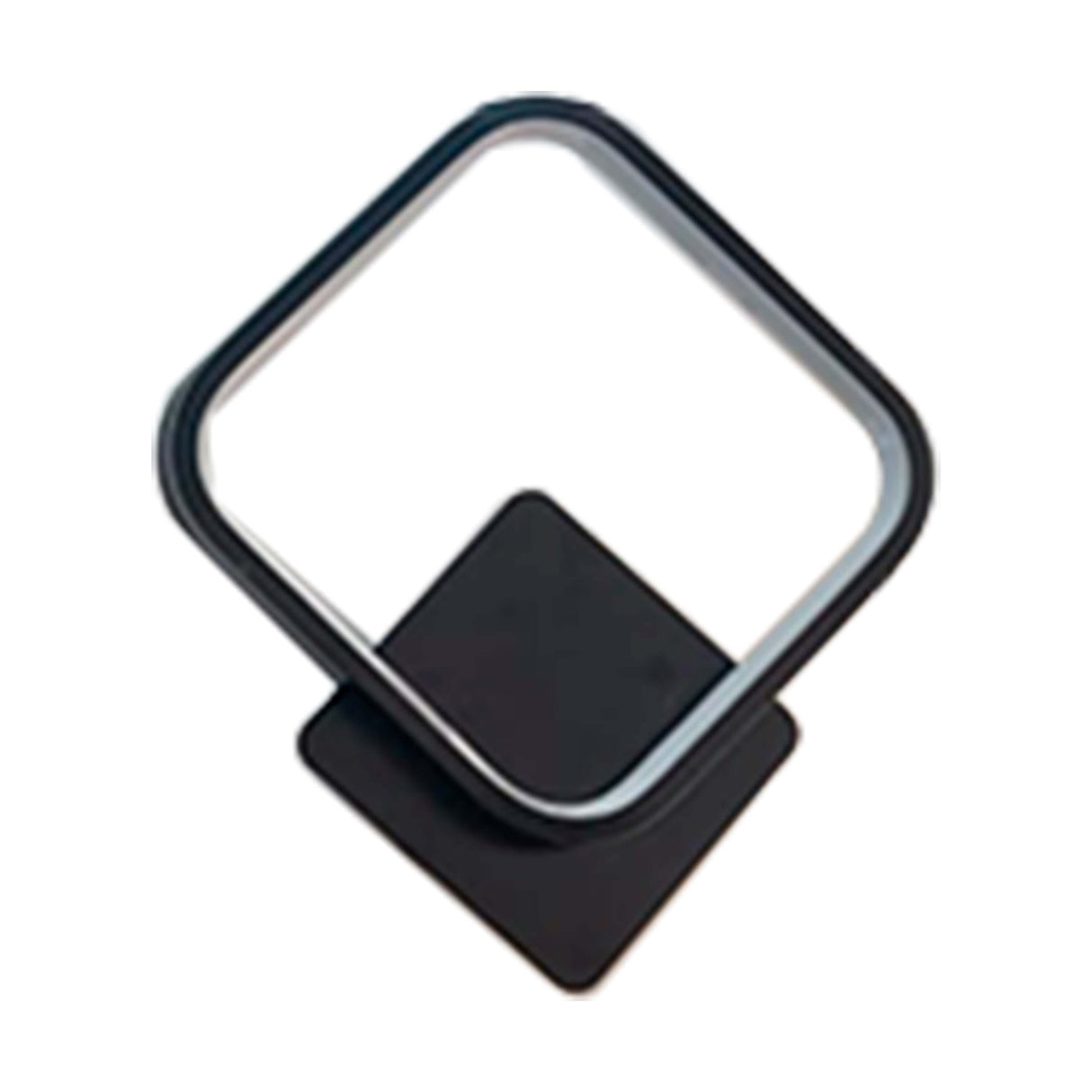 ARBOTANTE LED LINEAS ROMBO 50W NEGRO *** EXHIBIDO ***