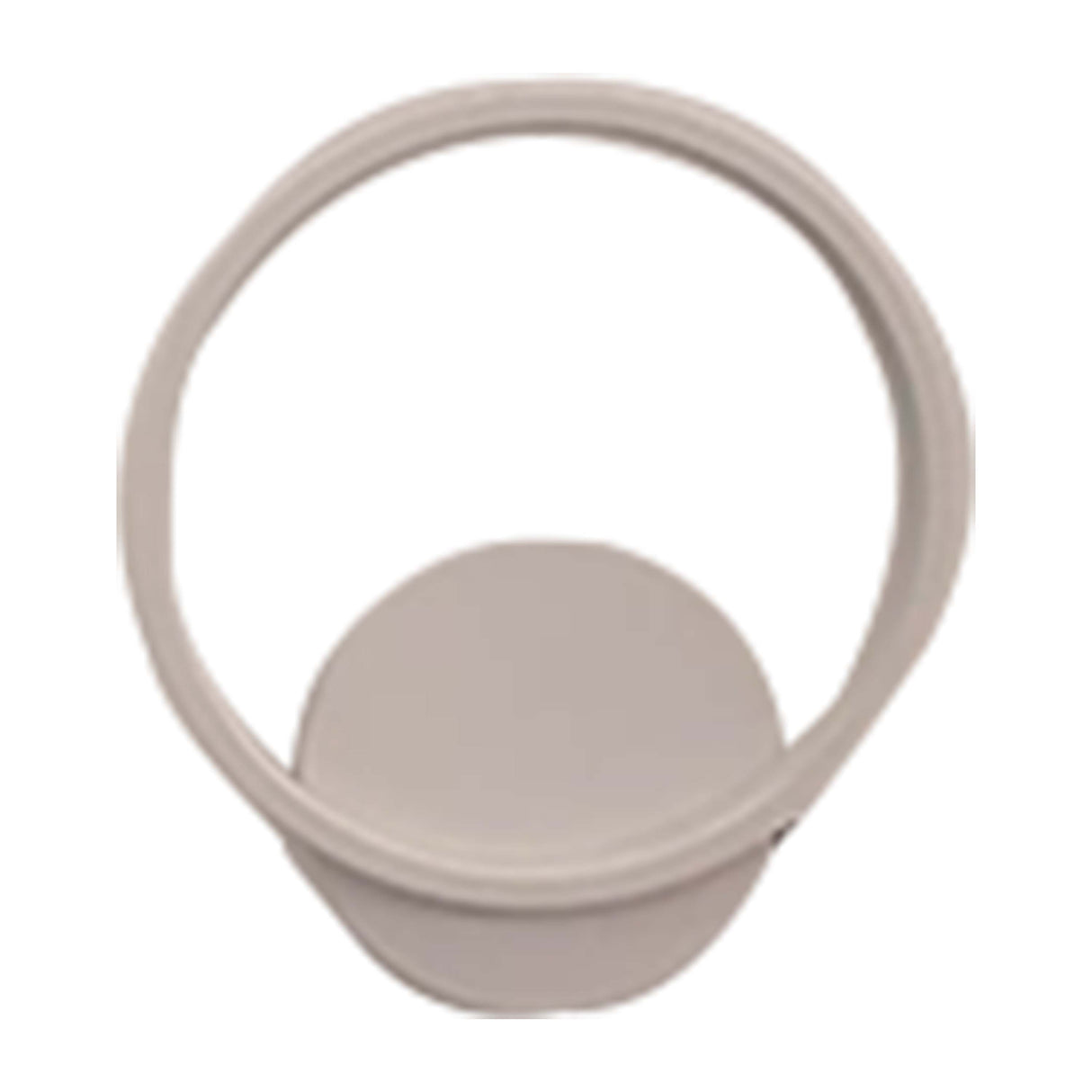 ARBOTANTE LED LINEAS CIRCULO 50W GRIS ***HAE 2023***