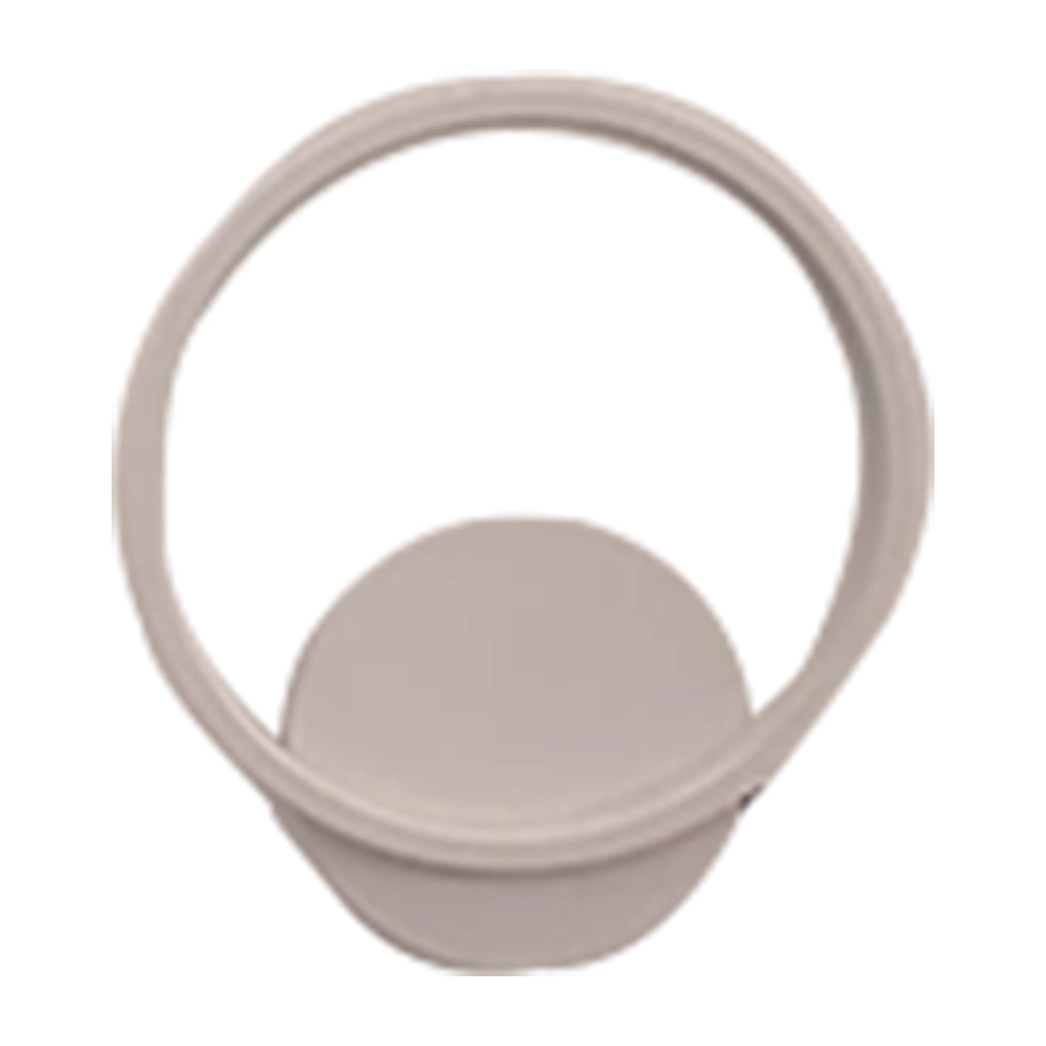 ARBOTANTE LED LINEAS CIRCULO 50W GRIS ***HAE 2023***